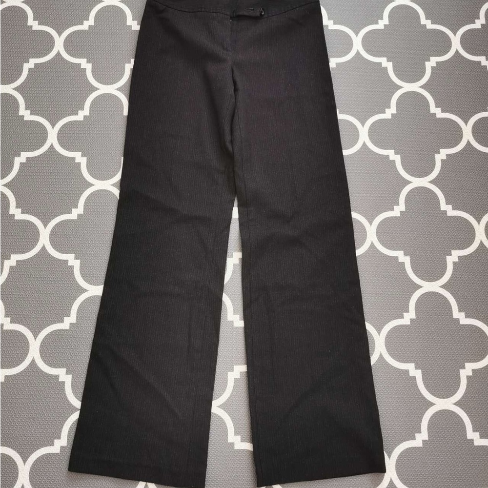 United Colors Of Benetton Black Wide Dress Pants